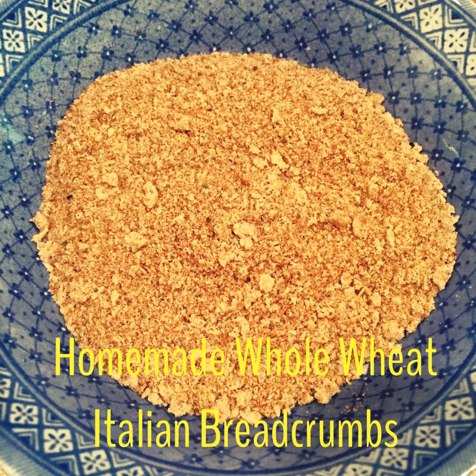 Homemade Whole Wheat Italian Bread Crumbs