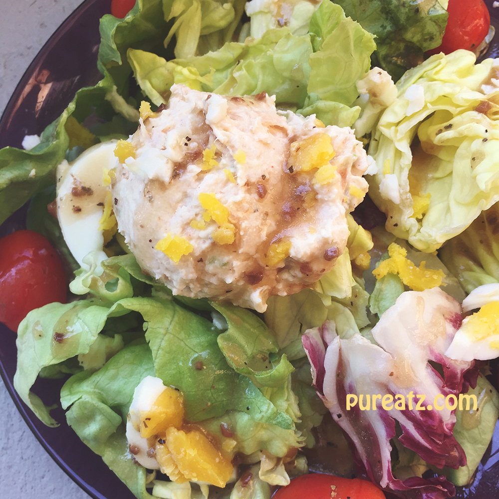 Homemade Healthy Chicken salad-Salad!