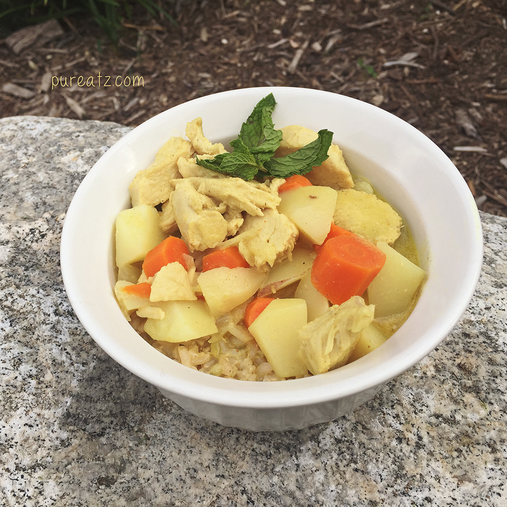 21 Day Fix: Yellow Curry Chicken w/ Potatoes and Carrots